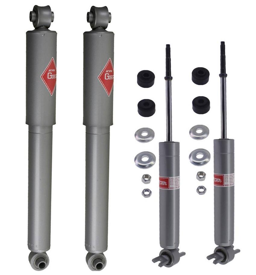 Volvo Shock Absorber Kit - Front and Rear (Gas-a-just) 1206641 - KYB 2889587KIT